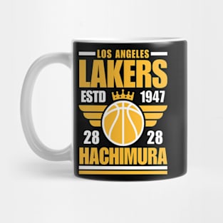 Los Angeles Lakers Hachimura 28 Basketball Retro Mug